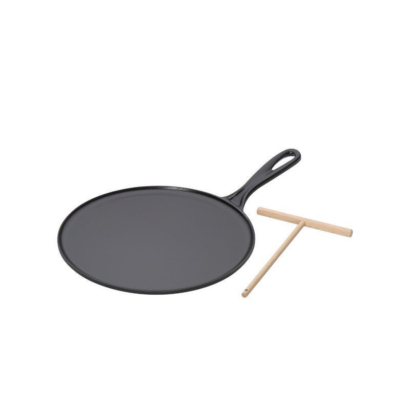 Le Creuset Round Crepe Maker 27cm (Black)