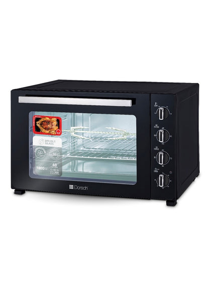 Dorsch 1800W 48L Double Glass Electric Oven