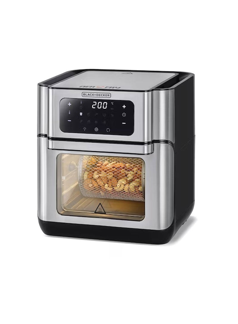 Black & Decker 1500W 12L Air Fryer Oven With Digital Temperature Control