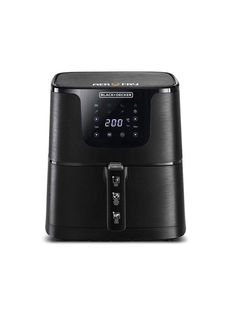 Black & Decker 1700W 7.5L Digital Air Fryer With 7 Presets Modes