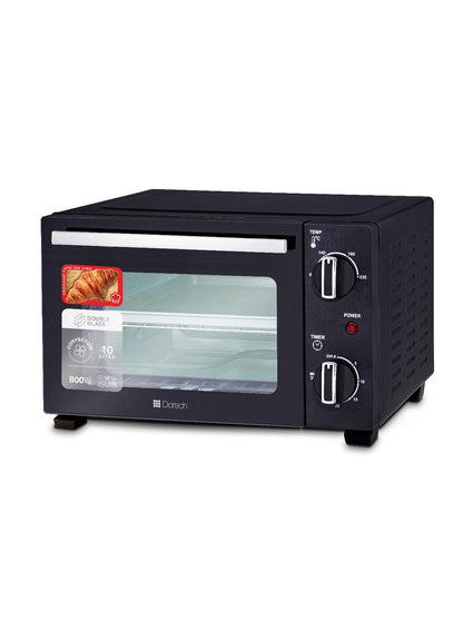 Dorsch 800W 10L Double Glass Electric Oven