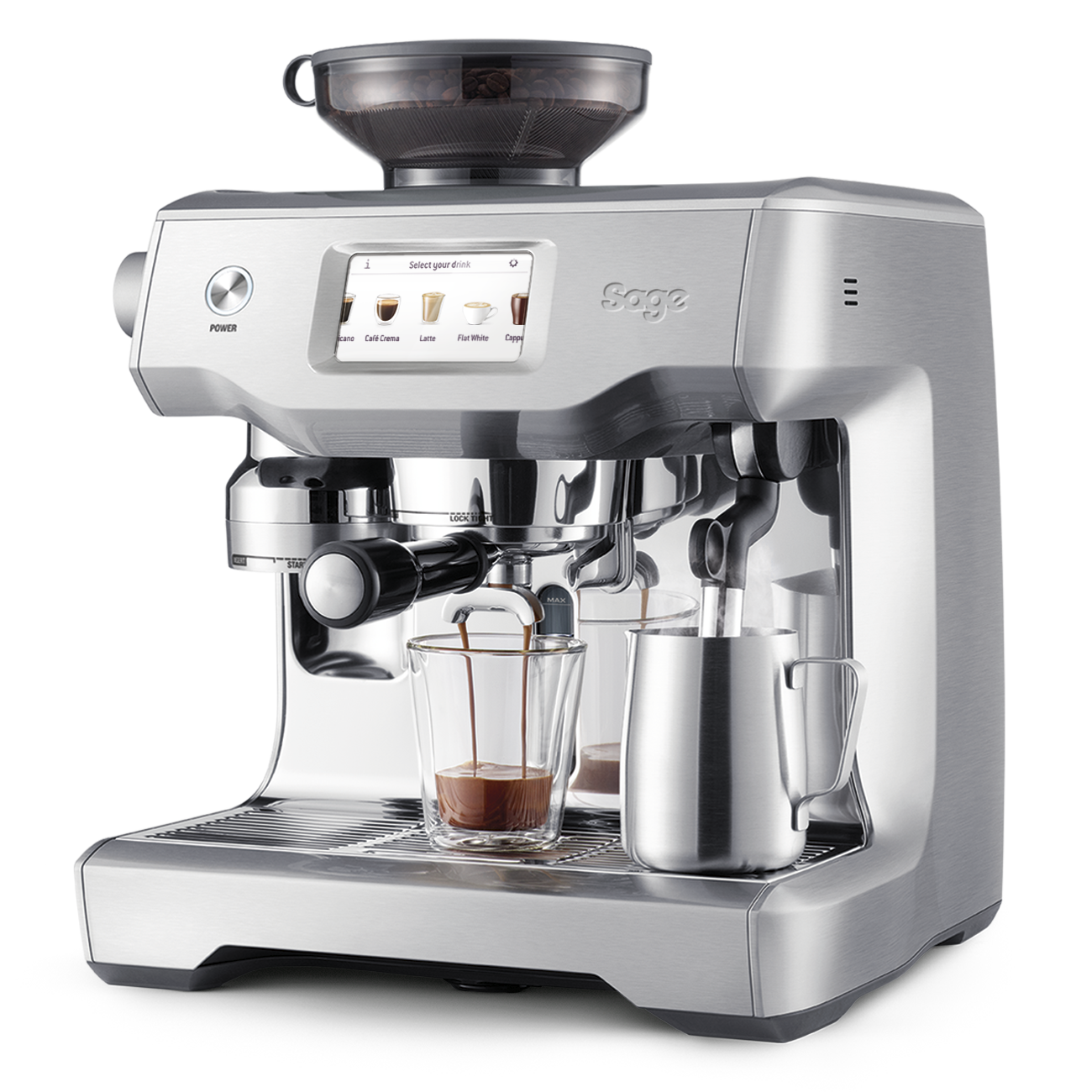 Sage, Oracle™ Touch Espresso Coffee Machine Silver