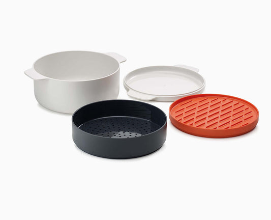 Joseph Joseph M-Cuisine 4 Piece Stackable Microwave Cooking Set