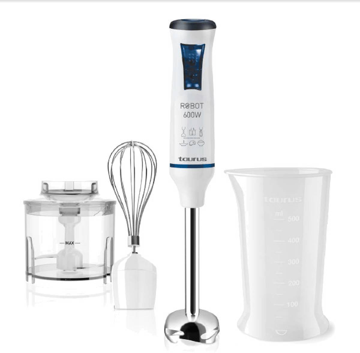 Taurus Robot 600 Easy Plus INOX Hand Blender