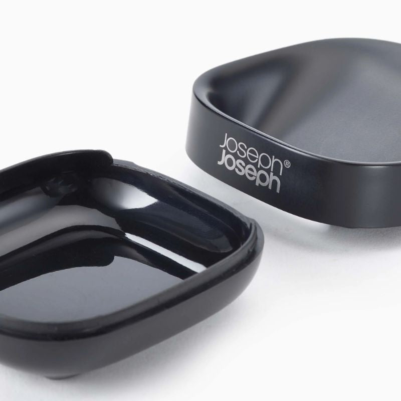 Joseph Joseph Slim™ Compact Matt Black Soap Dish