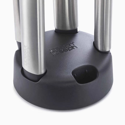 Joseph Joseph Elevate™ Fusion 5-piece Stainless-steel Utensil Set with Compact Stand