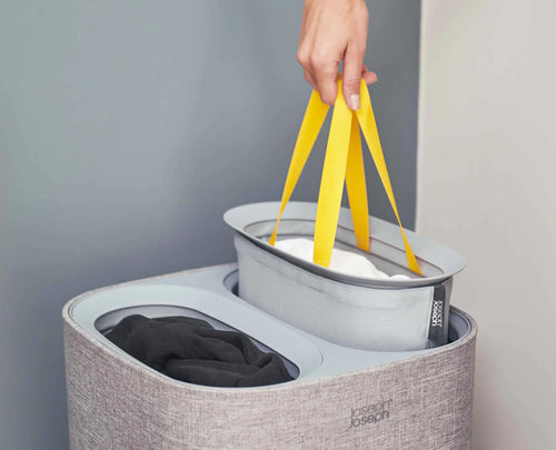 Joseph Joseph 2-piece Grey Laundry Basket Set