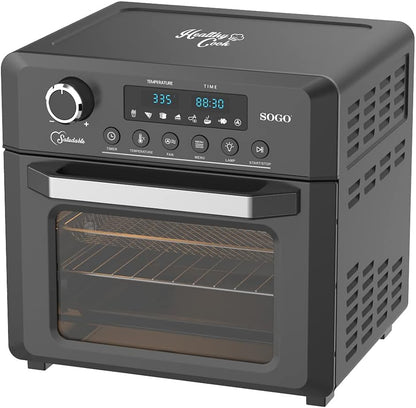 Sogo, Air Fryer And Convention Oven-18L-With Full Accesories 1500W