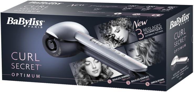 Babyliss Paris Auto Curl Secret Optimum Ionic Ceramic Hair Curling Tong For Women