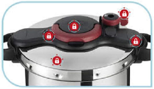 Tefal, Clipso Minut Easy Pressure Cooker 9 Liter