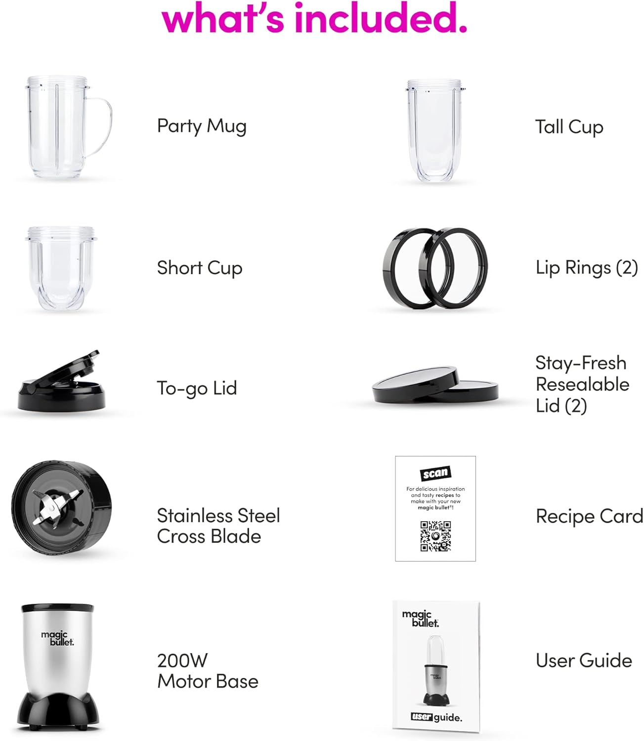 Nutribullet  Magic bullet 400W 11-pc