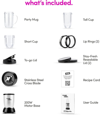 Nutribullet  Magic bullet 400W 11-pc