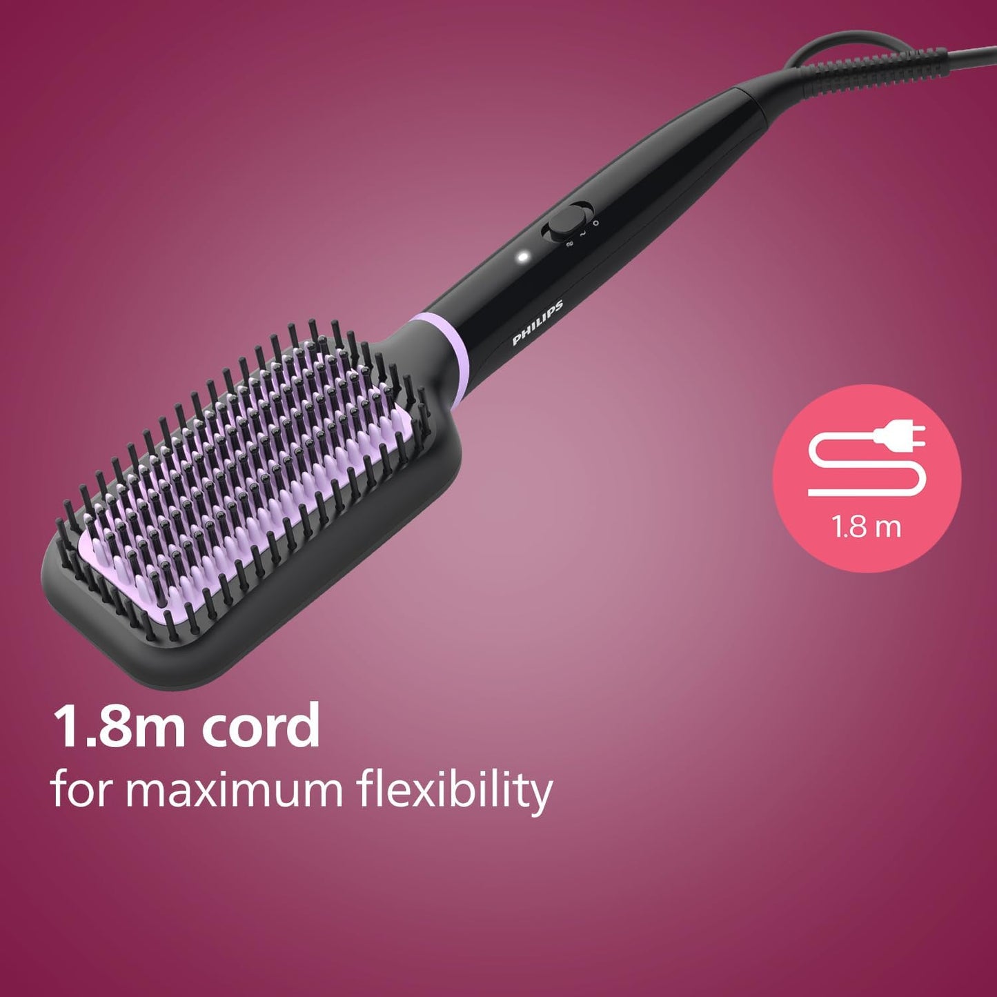 Philips StyleCare Essential | Heated Straightening Brush