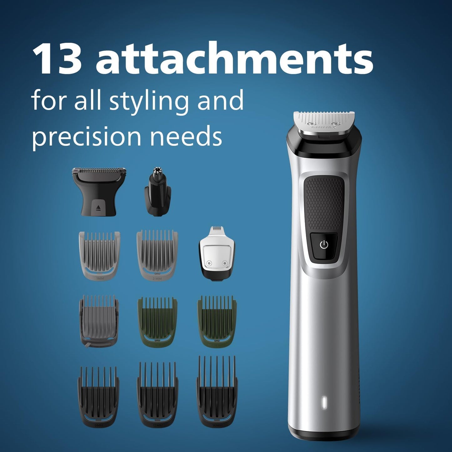 Philips 13-in-1 Multigroom 7000 Series |Trimmer for Men