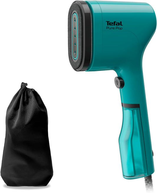 Tefal Pure Pop Slim Handheld Clothes Steamer - Green