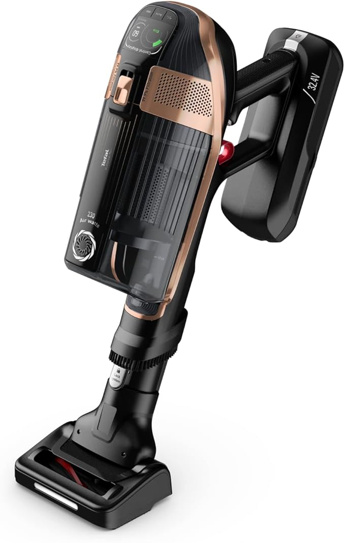 TEFAL Vacuum Cordless Vacuum Cleaner | X-Force Flex 15.60 Vacuum Cleaner Cordless | With Docking Station | 230 Air Watts | Flex Technology