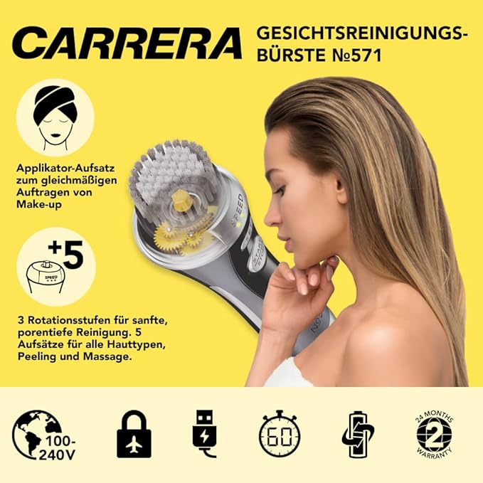 Carrera Facial Cleansing Brush