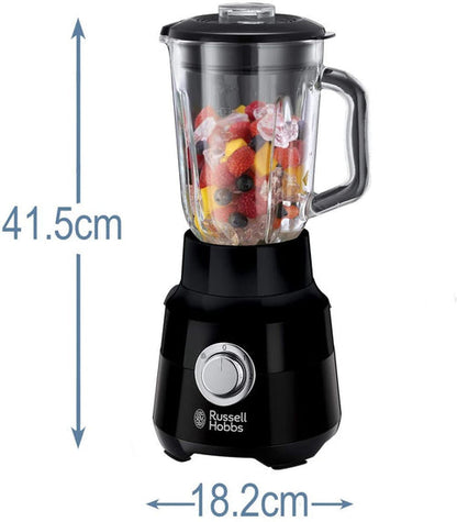 Russell Hobbs Desire Jug Blender, 1.5 Litre, Matte Black