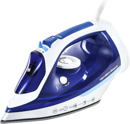 Hamilton Beach Steam Iron 2500W, Ceramic Soleplate