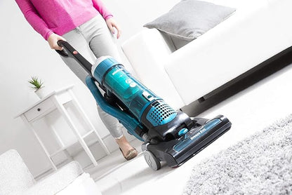 Hoover Upright Vacuum Cleaner, Breeze Evo with Long Reach, Blue