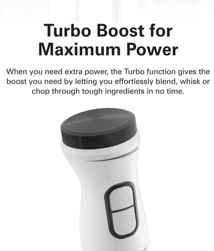 Hamilton Beach Turbo Boost Hand Blender 600W