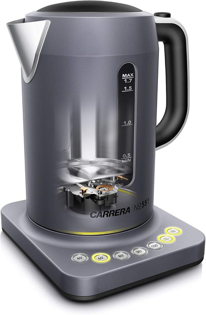 Carrera Kettle  Stainless Steel Housing Digital 1.7L