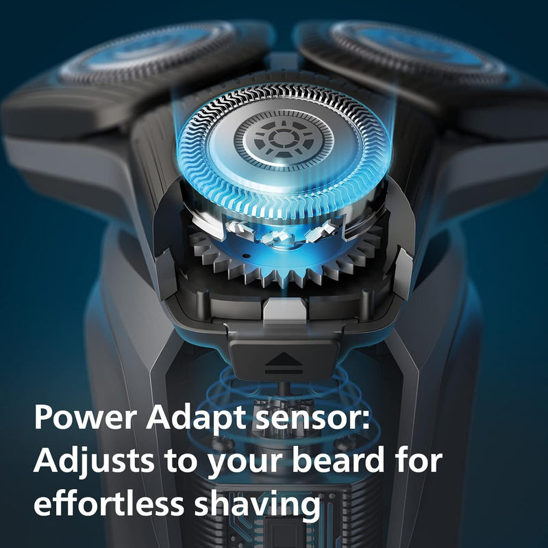 Philips Shaver Series 5000 - Wet & Dry Mens Electric Shaver with SkinIQ Technology