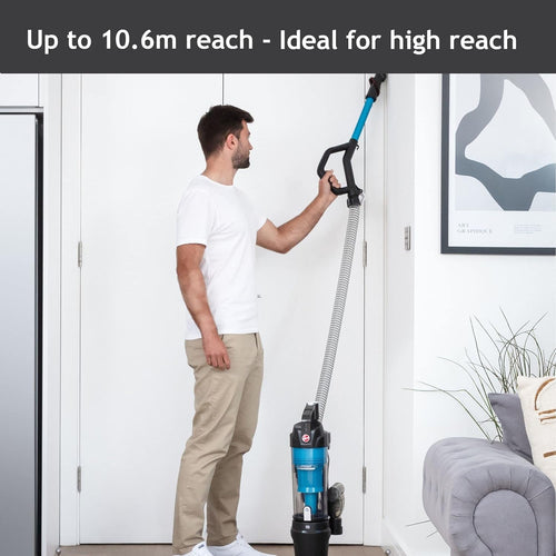 Hoover Upright Pet Vacuum Cleaner, Blue - Upright 300