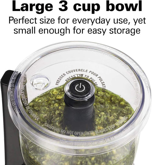 Hamilton Beach Stack & Press™ 3 Cup Chopper