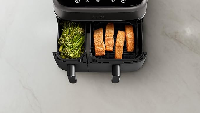 Philips Dual Basket AirFryer 3000 Series - 2750W, 9L Capacity