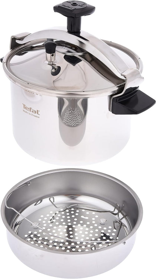 Tefal, Cocotte Minute – 10 Litres Pressure Cooker Stainless Steel,