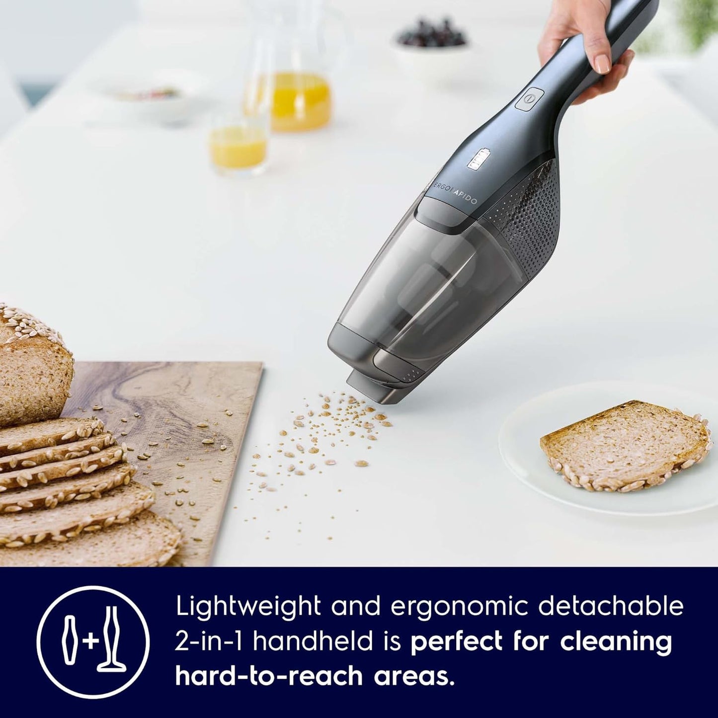 Electrolux 2 in 1 Cordless Handheld Stick Vacuum Cleaner