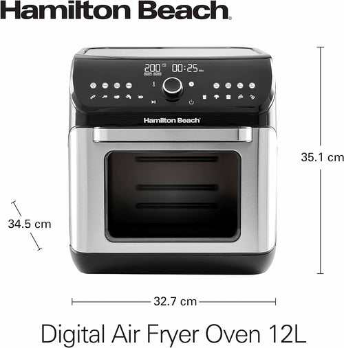 Hamilton Beach 12L Digital Air Fryer Oven, 16 Cooking Modes