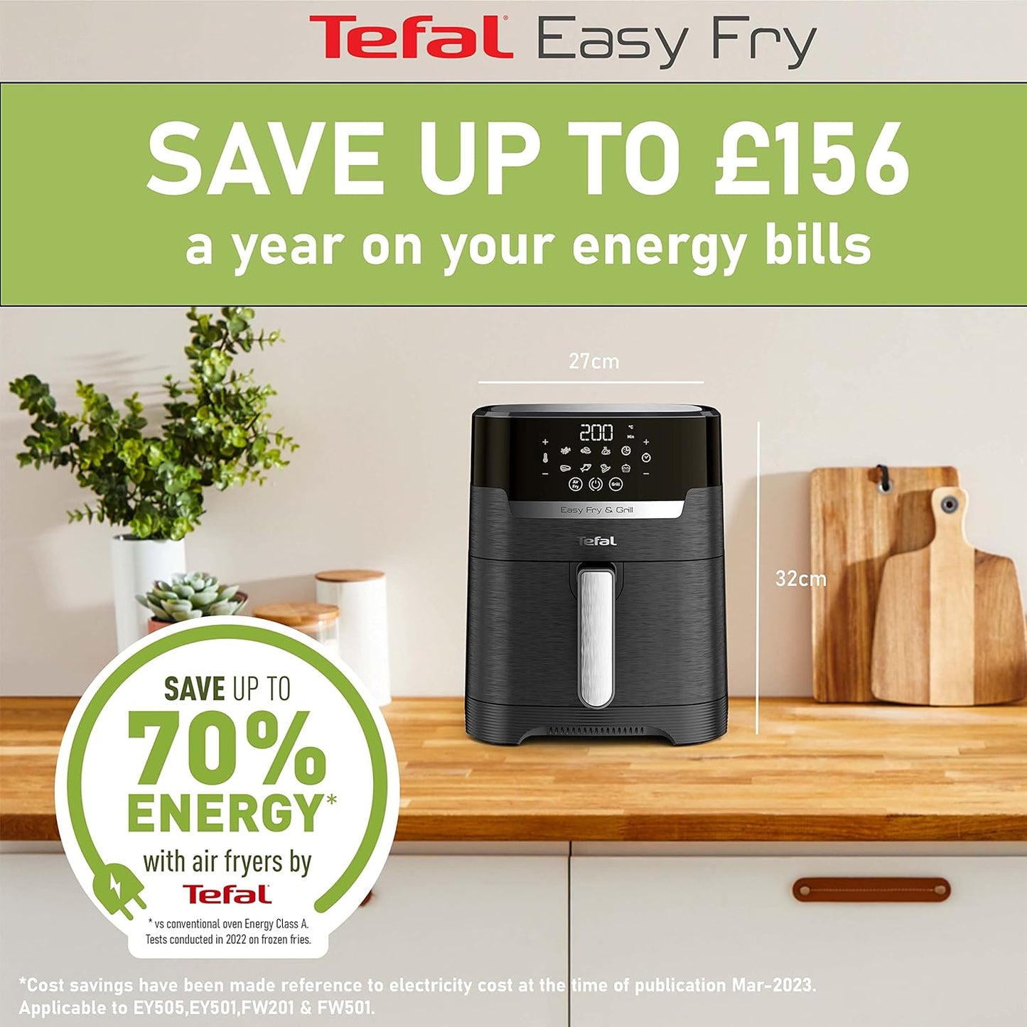 Tefal EasyFry Precision+ Air Fryer