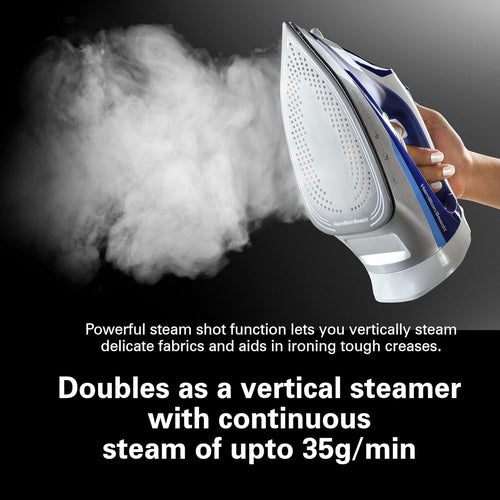 Hamilton Beach Steam Iron 2500W, Ceramic Soleplate