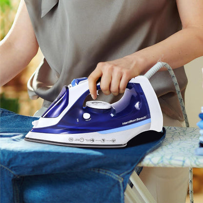 Hamilton Beach Steam Iron 2500W, Ceramic Soleplate