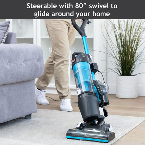 Hoover Upright Pet Vacuum Cleaner, Blue - Upright 300