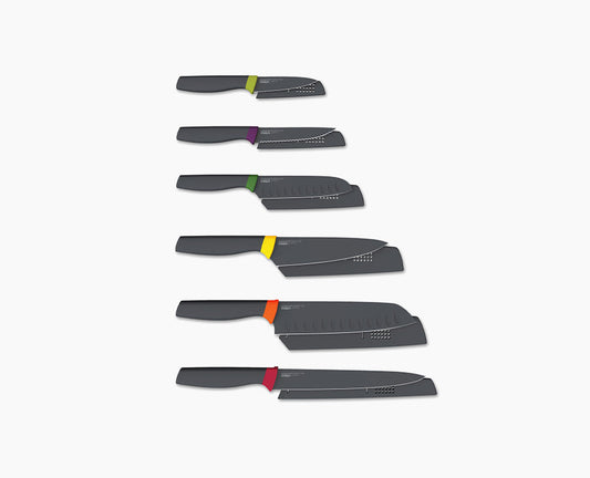 Joseph Joseph Elevate™ Multicolour Knives 6-piece Set