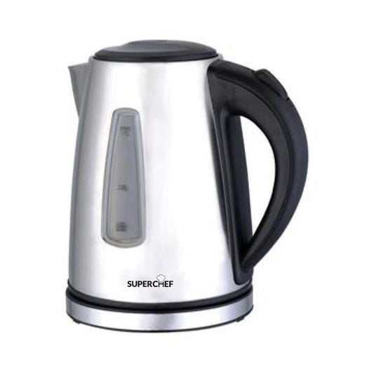 Superchef Stainless Steel Kettle - 1.7L, 2200W