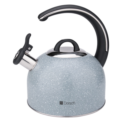 Dorsch 3L Stainless Steel Whistling Kettle With Luxurious Handle - Blue