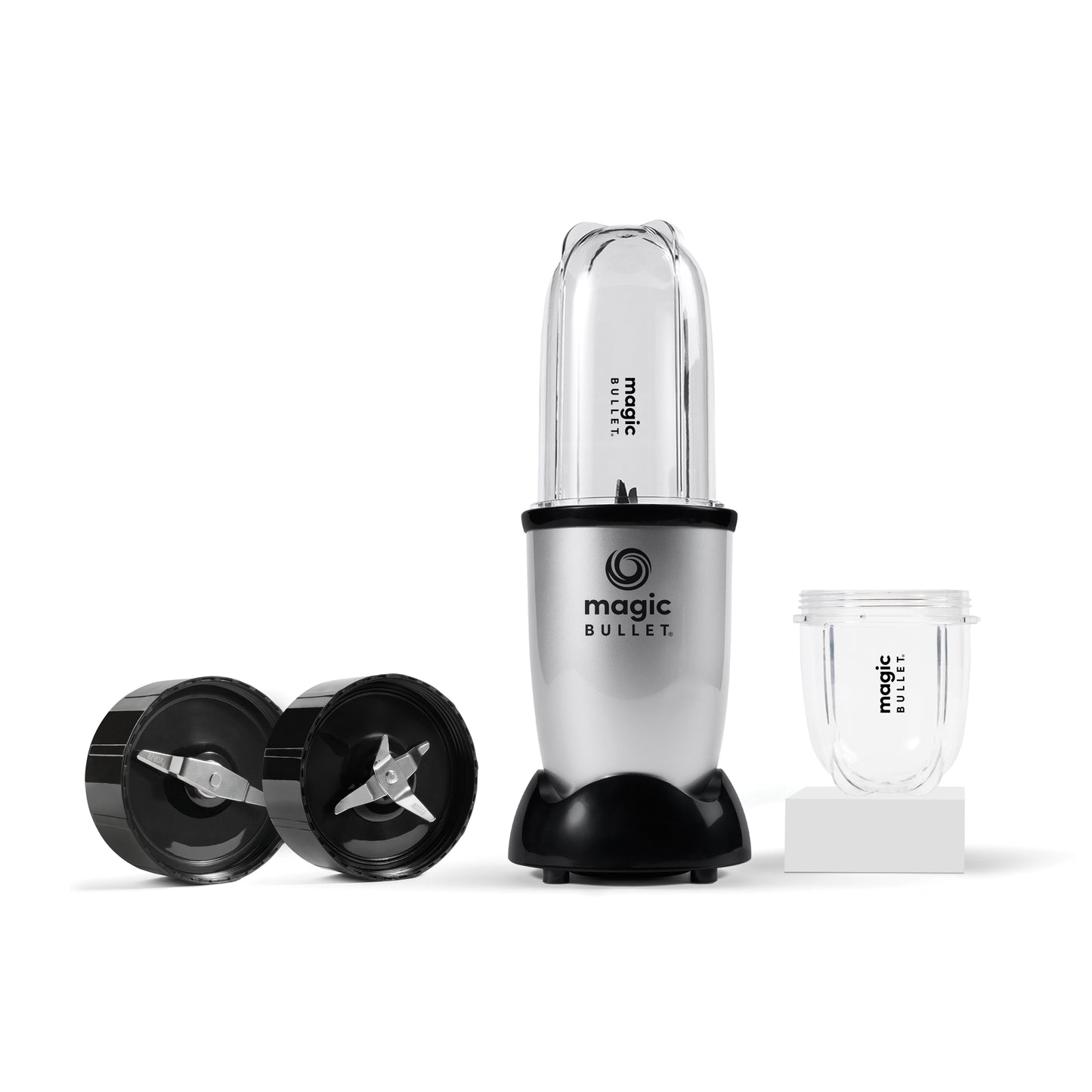 Nutribullet Magic Bullet Blender 400W, 6 Pcs Set, Silver