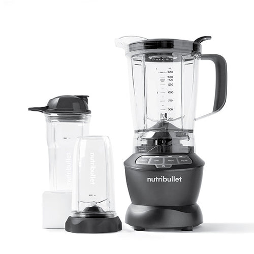 Nutribullet Full-sized Blender Combo, 1000W, 9 Pieces Set, Dark Grey