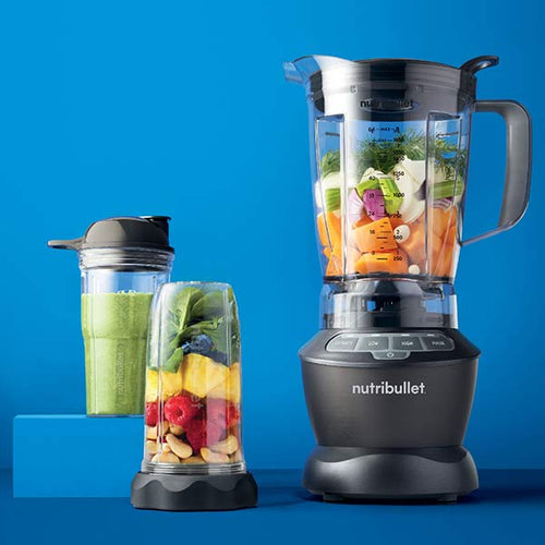 Nutribullet Full-sized Blender Combo, 1000W, 9 Pieces Set, Dark Grey