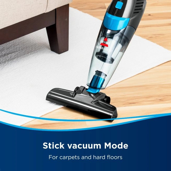 Featherweight 2-in-1 Upright Vacuum | Black & Blue