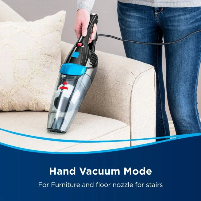 Featherweight 2-in-1 Upright Vacuum | Black & Blue