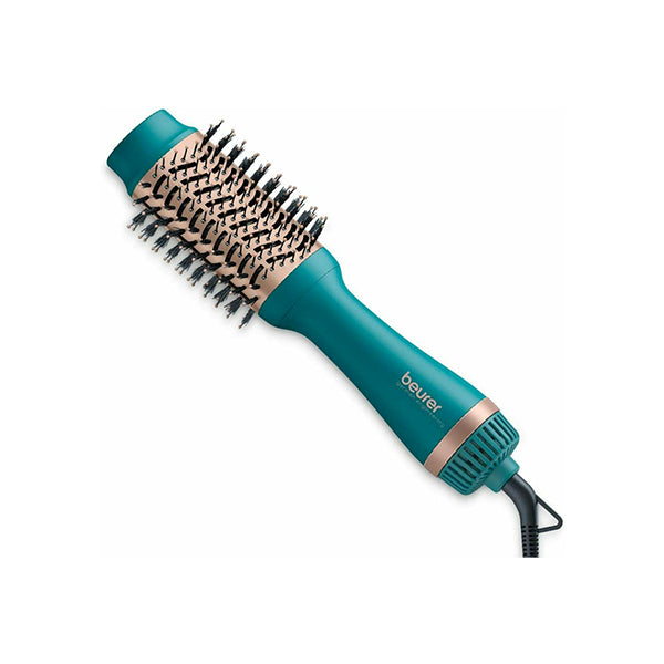 Beurer HC 45 Ocean 2-in-1 Volumising Hair Dryer Brush - 59420 - Green