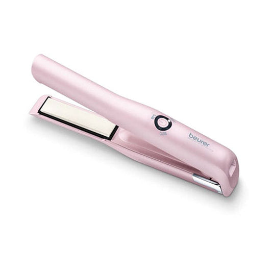 Beurer HS 20 Cordless Hair Straightener - 59331 - Pink