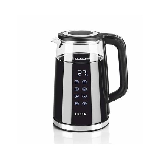 Haeger, DIGIGLASS Electric Kettle, 1.7L – 2200W, EK-DIG.028A