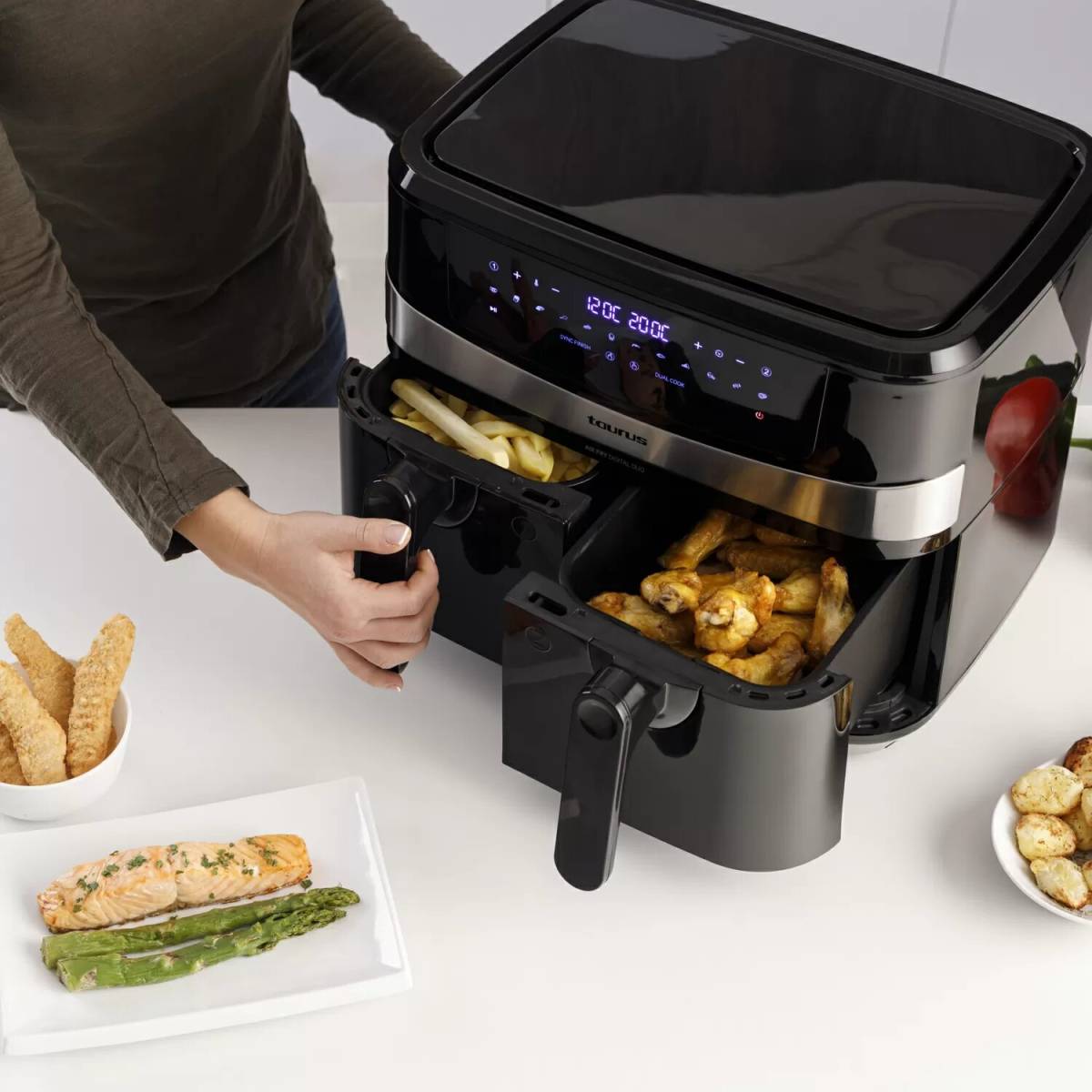 Taurus Air Fryer Digital Duo 220-2600w