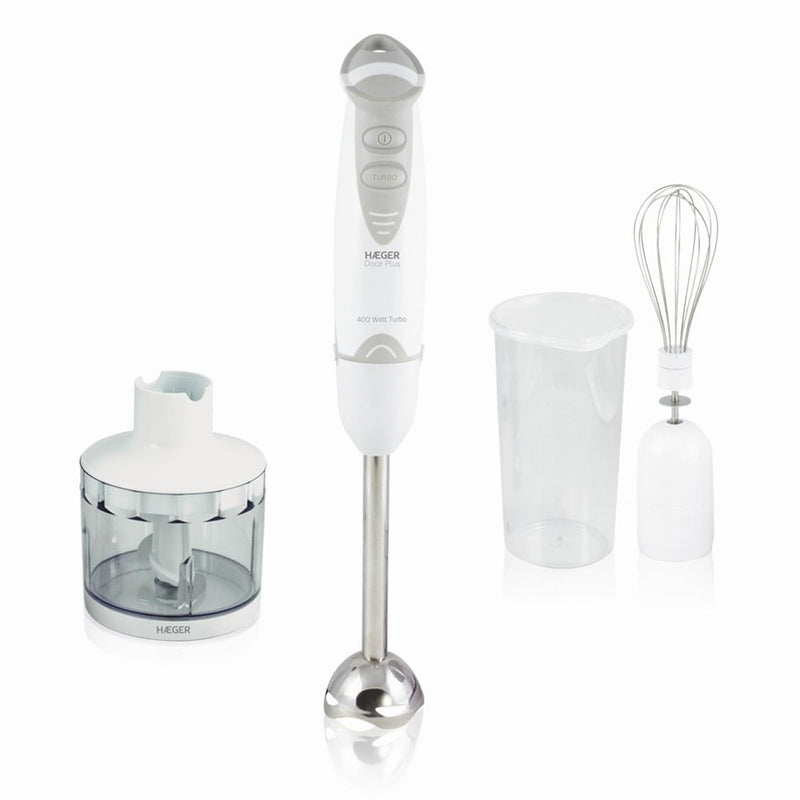 Haeger, Hand Blender Doce Plus 400W, Accessories Included,